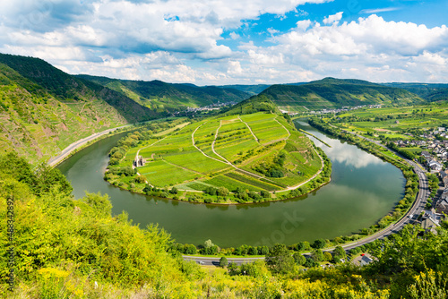 Moselle Valley Riverbend, Germany photo