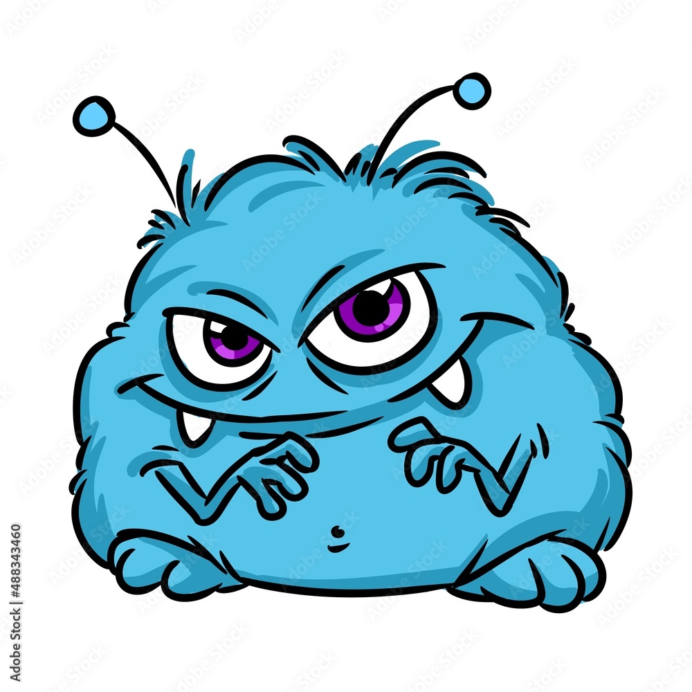 Monster character fantasy illustration cartoon Monster character fantasy illustration cartoon