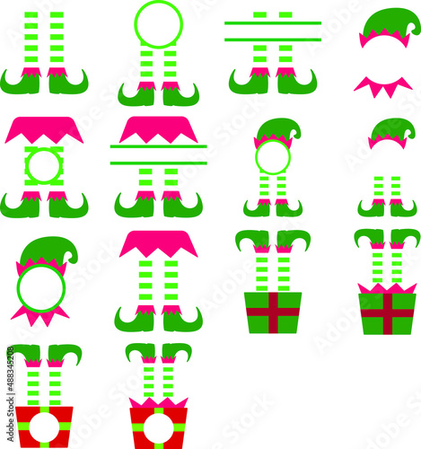 Christmas Elf Monogram