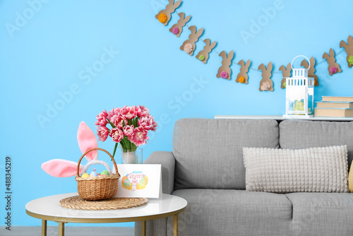 Interior of stylish living ...