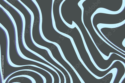 Abstract striped wavy dark background