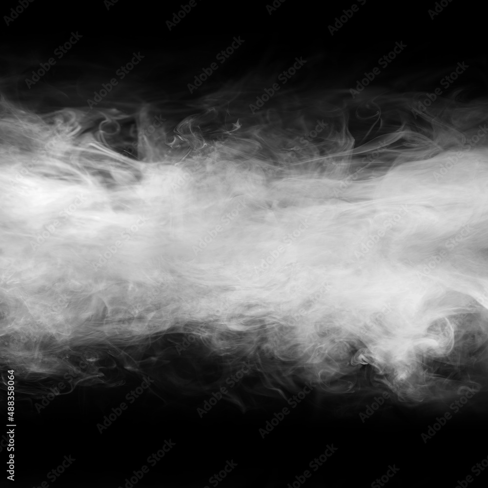 Smoke over black background. Fog or steam texture. Smoke over black background. Fog or steam texture.