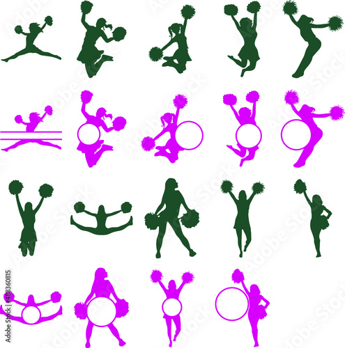 Cheerleader Monogram