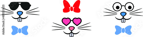 Easter Bunny Face 