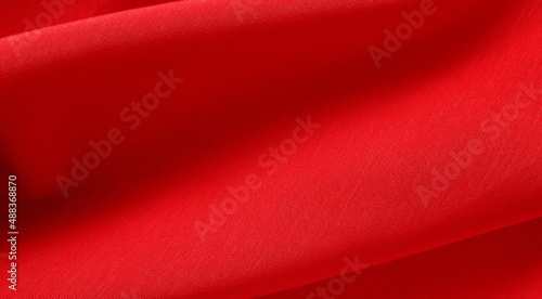 Abstract background luxury cloth. Red texture, Luxurious Christmas background. Elegant wallpaper design background