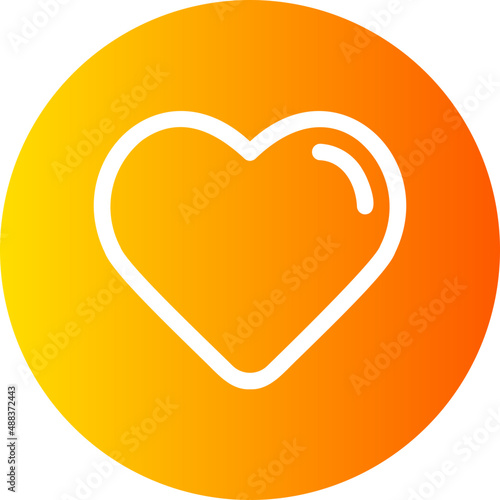 favourite gradient icon