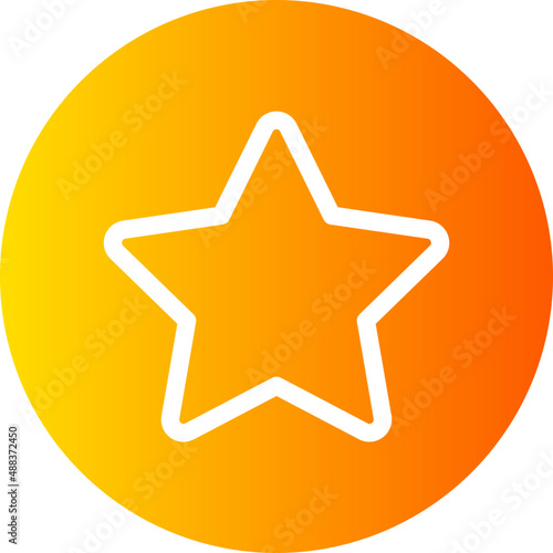 favourite gradient icon