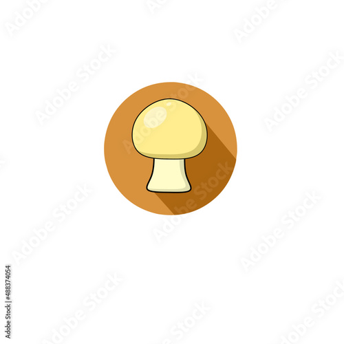 Template logo icon mushroom