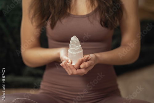 Meditation and Crystals - Selenite