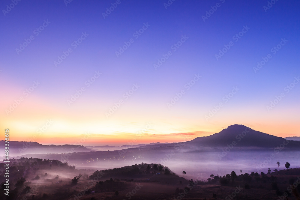 nature in the morning at Khao Kho Phetchabun nature in the morning at Khao Kho Phetchabun