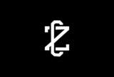  Letter CZ ZC Logo Alphabet Design Icon Vector Symbol