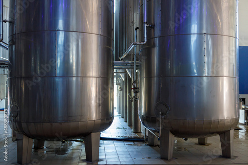tanks for beer for the production of alcoholic products