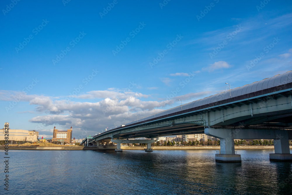 Fototapeta premium bridge over the river thames