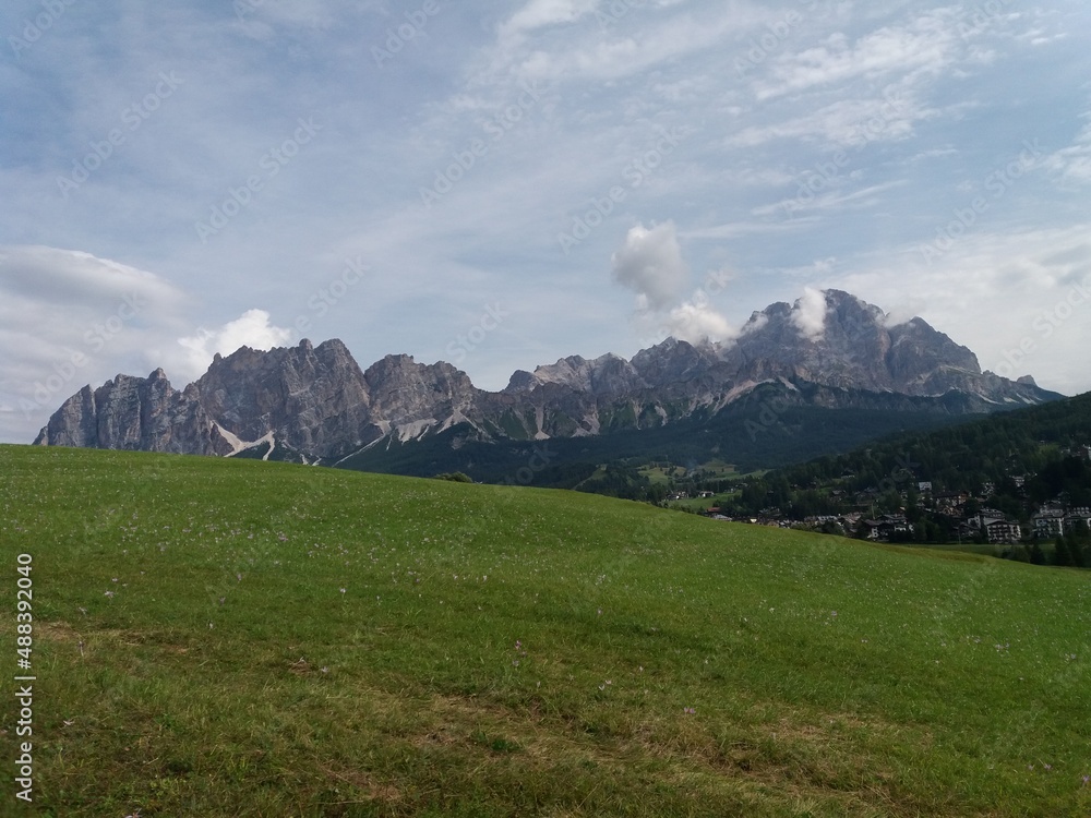 landscape in the mountains
