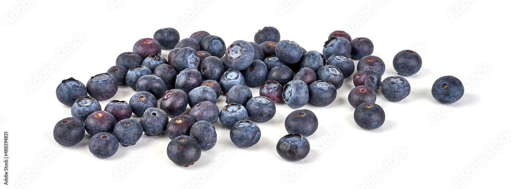 Blueberries, isolated on white background. Blueberries, isolated on white background.