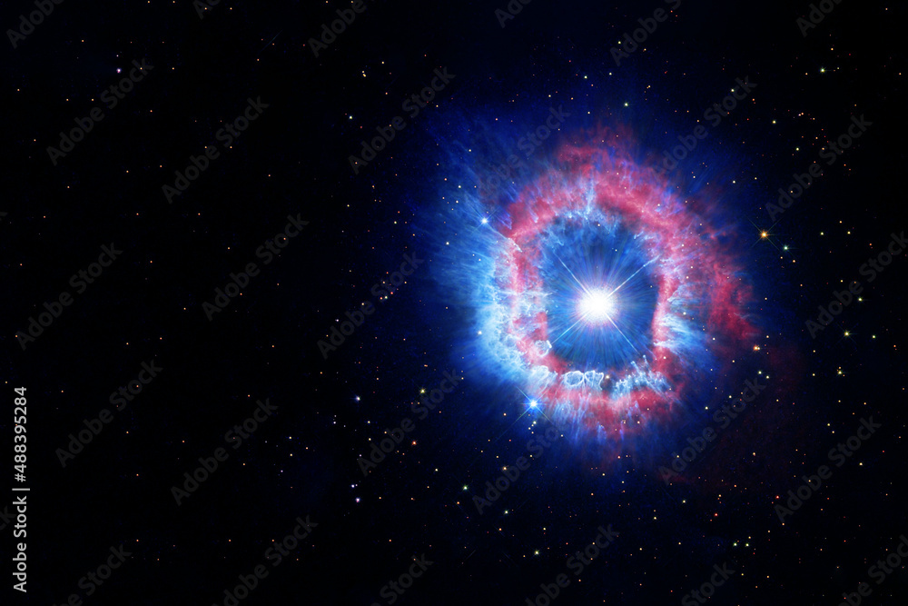 Obraz premium Supernova in deep space. Elements of this image furnished by NASA