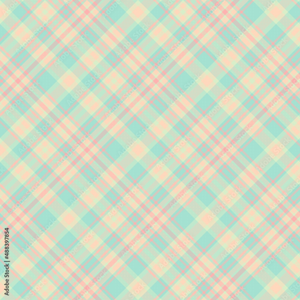 Seamless tartan plaid pattern background with texture and pastel color. Seamless tartan plaid pattern background with texture and pastel color.