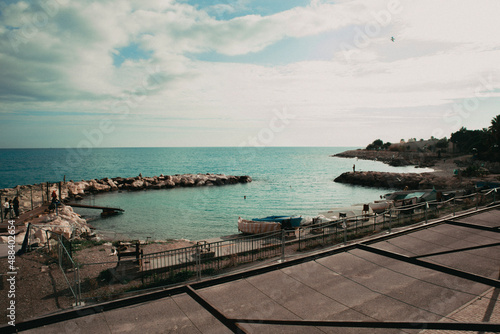 view from the pier