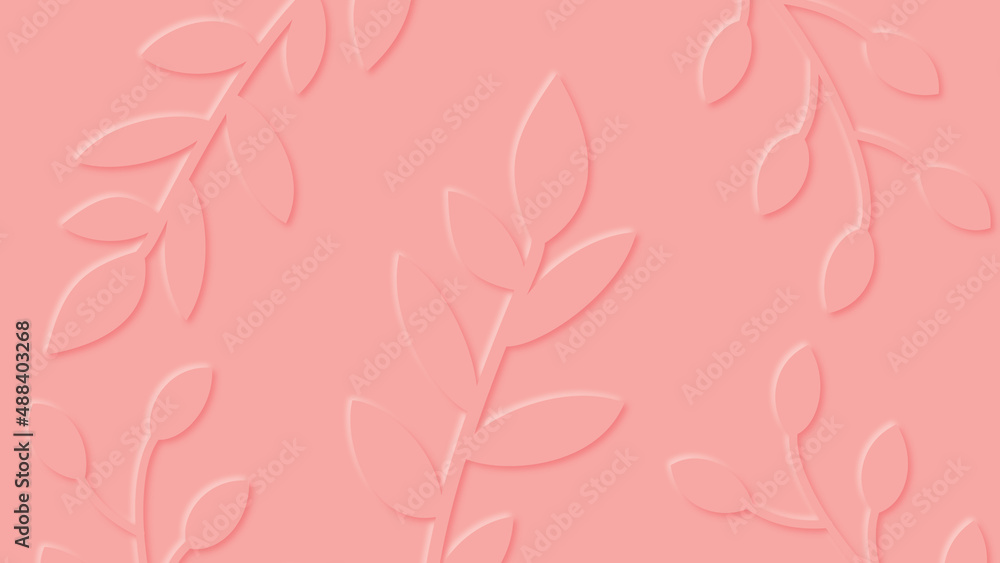 Modern pink abstract background of spring.