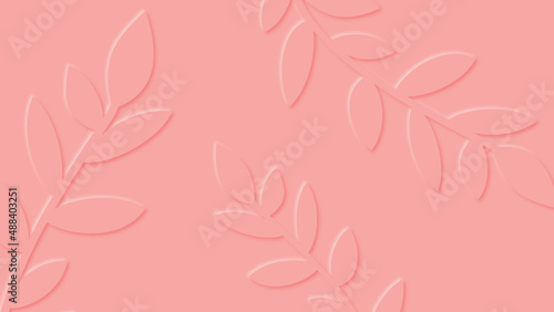 Abstract modern pink spring background vector illustration.