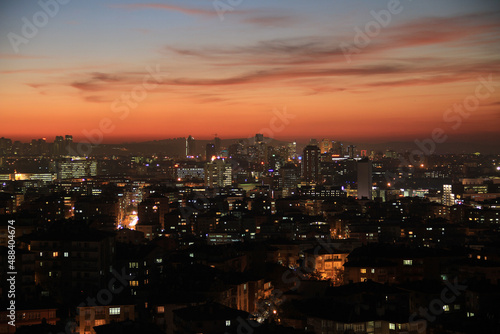 view of the city