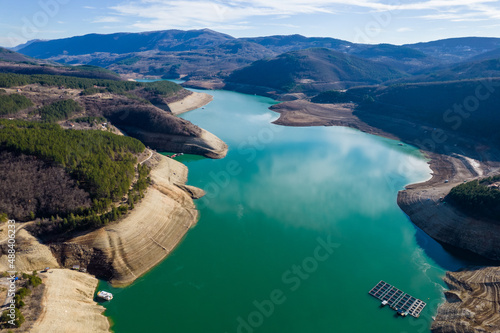 lake in the mountains
