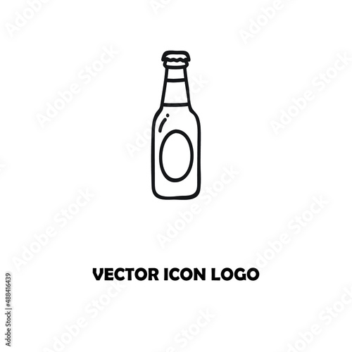 beer logo icon vector template design illustration