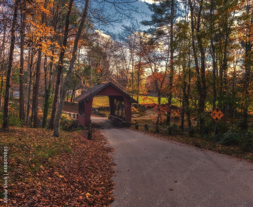 Blackwell Brook covered bridge Blackwell Brook covered bridge