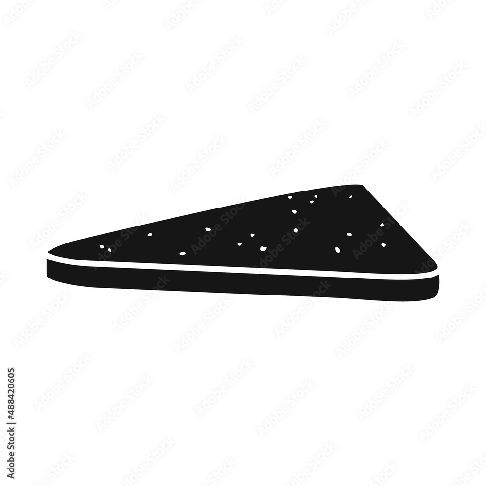 Vector design of bread and toast symbol. Graphic of bread and cuisine stock vector illustration. Vector design of bread and toast symbol. Graphic of bread and cuisine stock vector illustration.