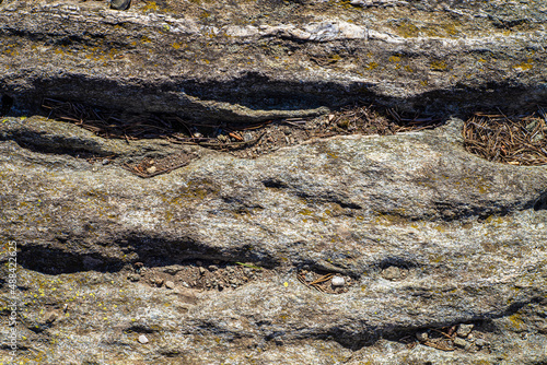 texture di roccia granitica di alta montagna