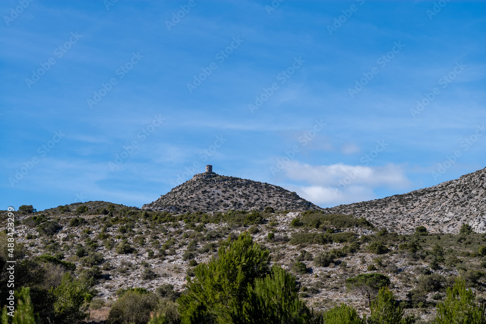 Fototapeta premium tour in the mountains