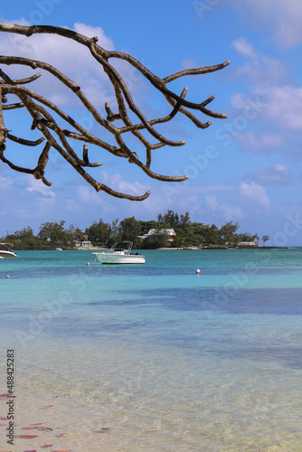 beach, paradise in Mauritius