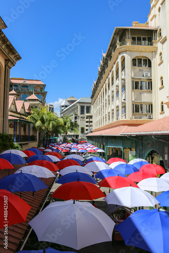 Umbrellas  Port Louis  Mauritius