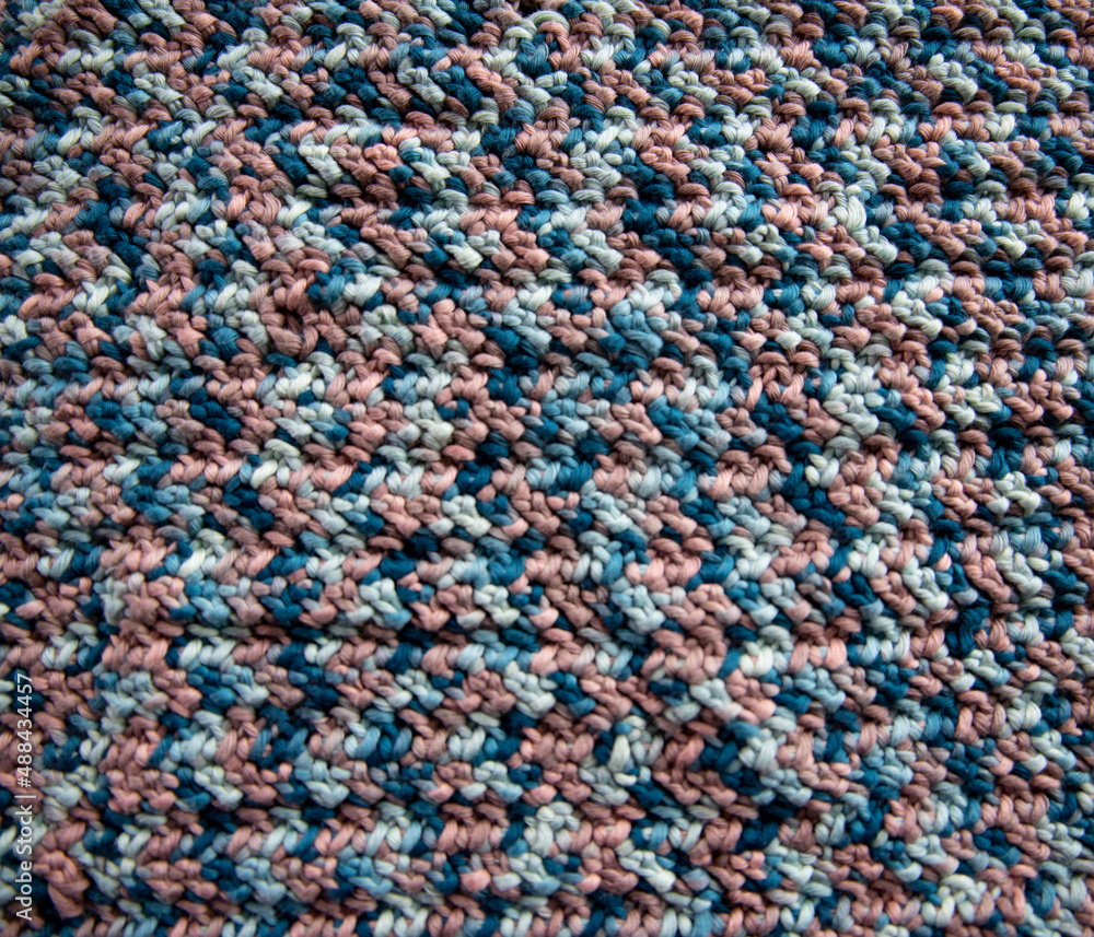 Fototapeta premium Herringbone Stitch In Various Colours