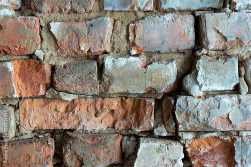 Old brick wall background. Brick wall texture