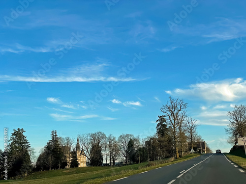 Obraz na płótnie Sur la route w salonie