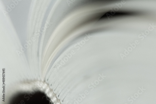 Obraz na płótnie Book pages closeup. Open book macro. w salonie