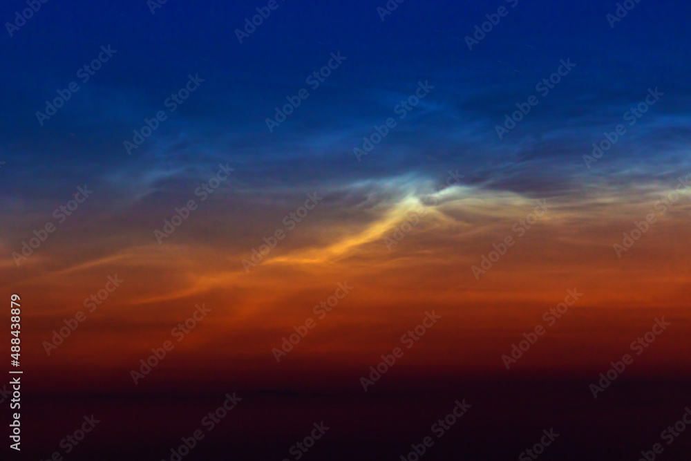 NLC Noctilucent clouds, or night shining clouds, are tenuous cloud-like phenomena in the upper atmosphere of Earth