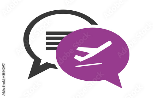 Logo avion.