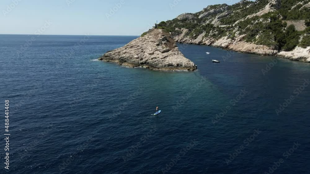 drone paysage mer méditerranée été drone paysage mer méditerranée été