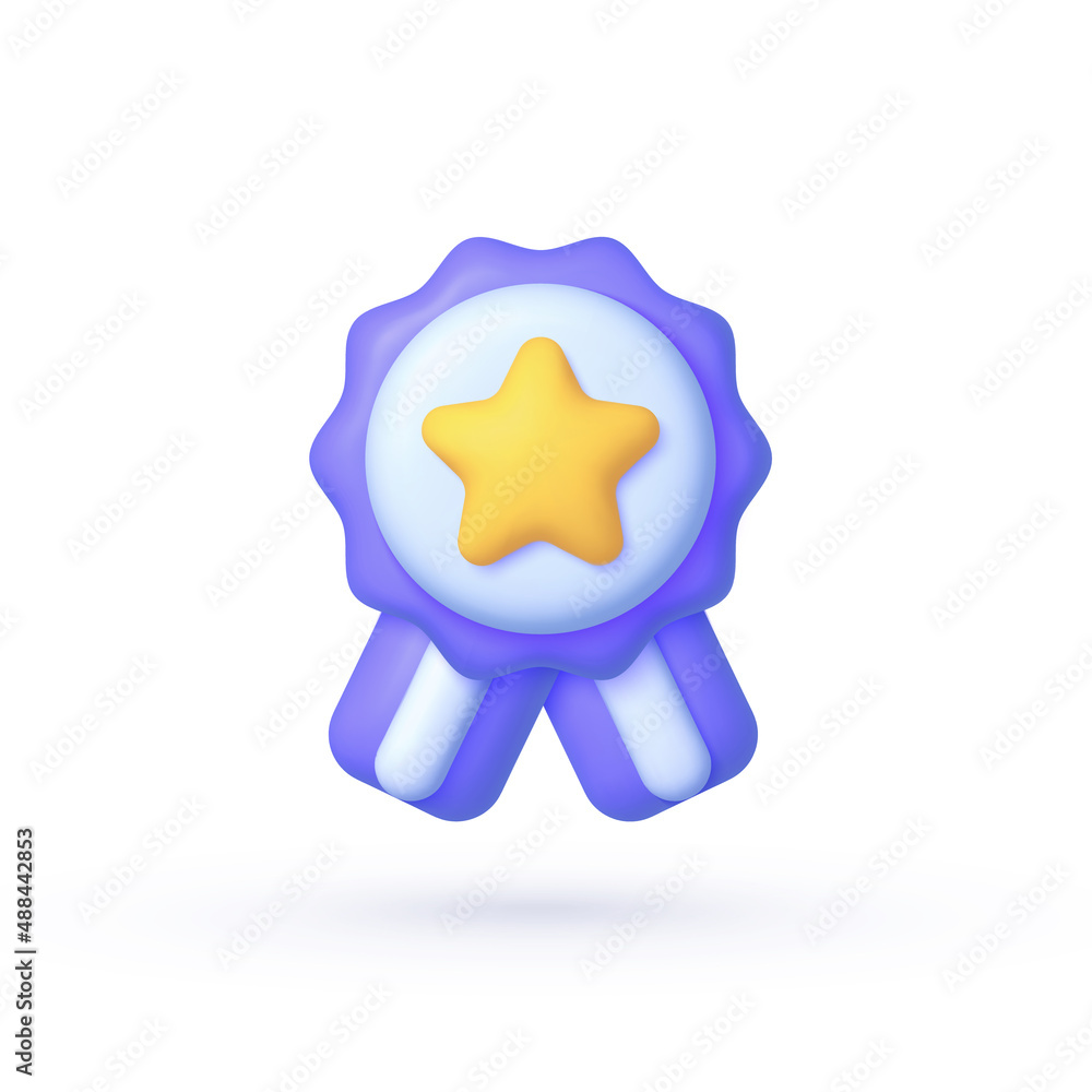 Quality 3d, great design for any purposes. Certified logo badge. Simple  vector illustration. Premium quality. Business icon. Vector background. Logo,  label. Stock Vector | Adobe Stock