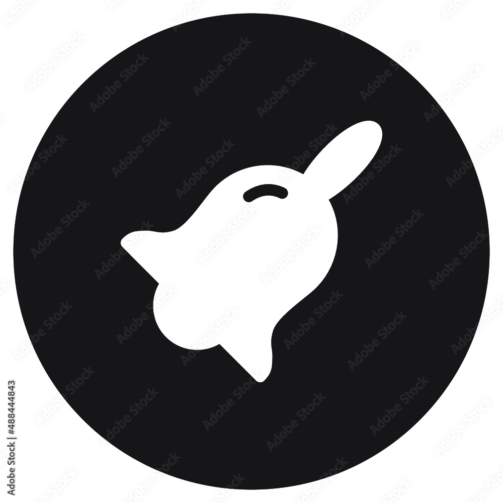 Illustration of Bell Notification design icon Illustration of Bell Notification design icon