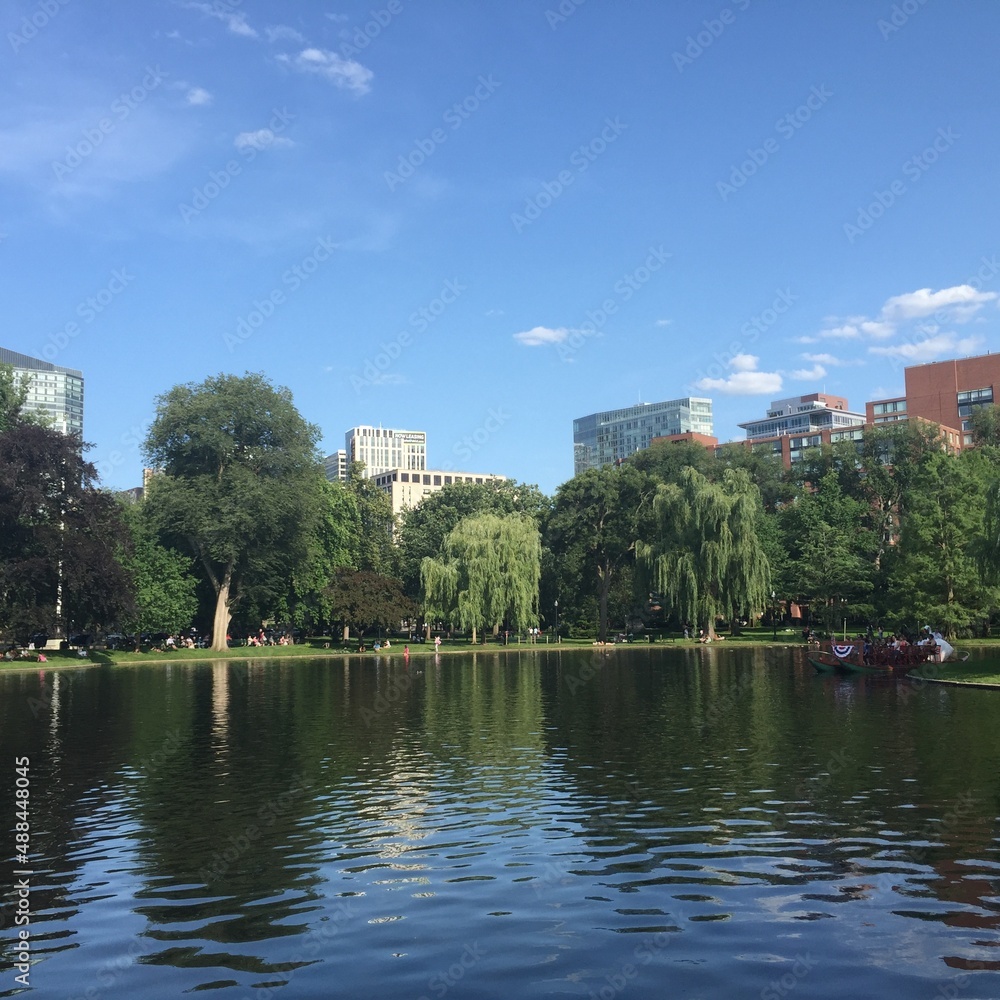 view of the river