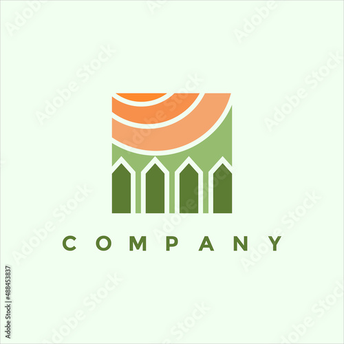 Modern backyard logo design for your company or business