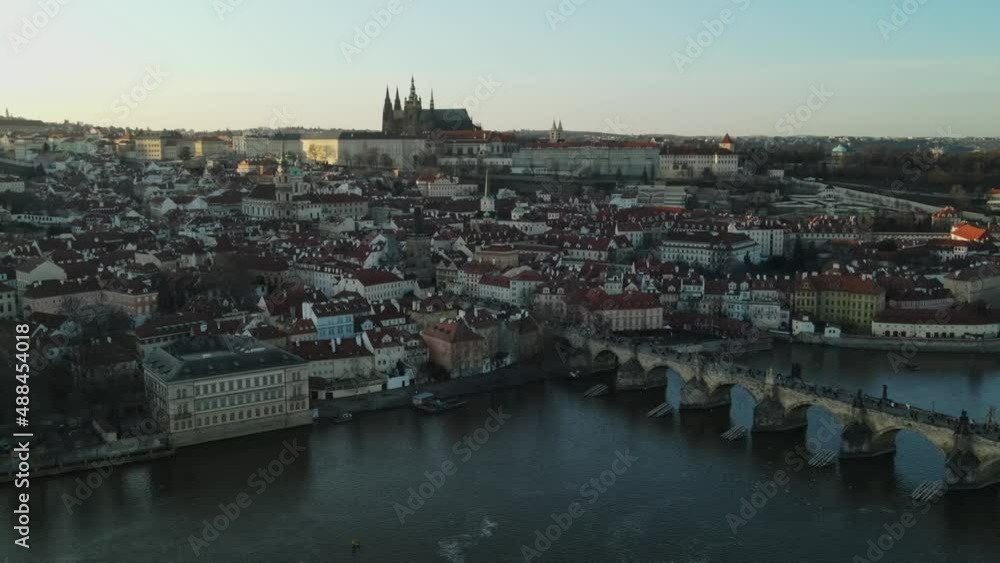 areal view of Prague Castle areal view of Prague Castle