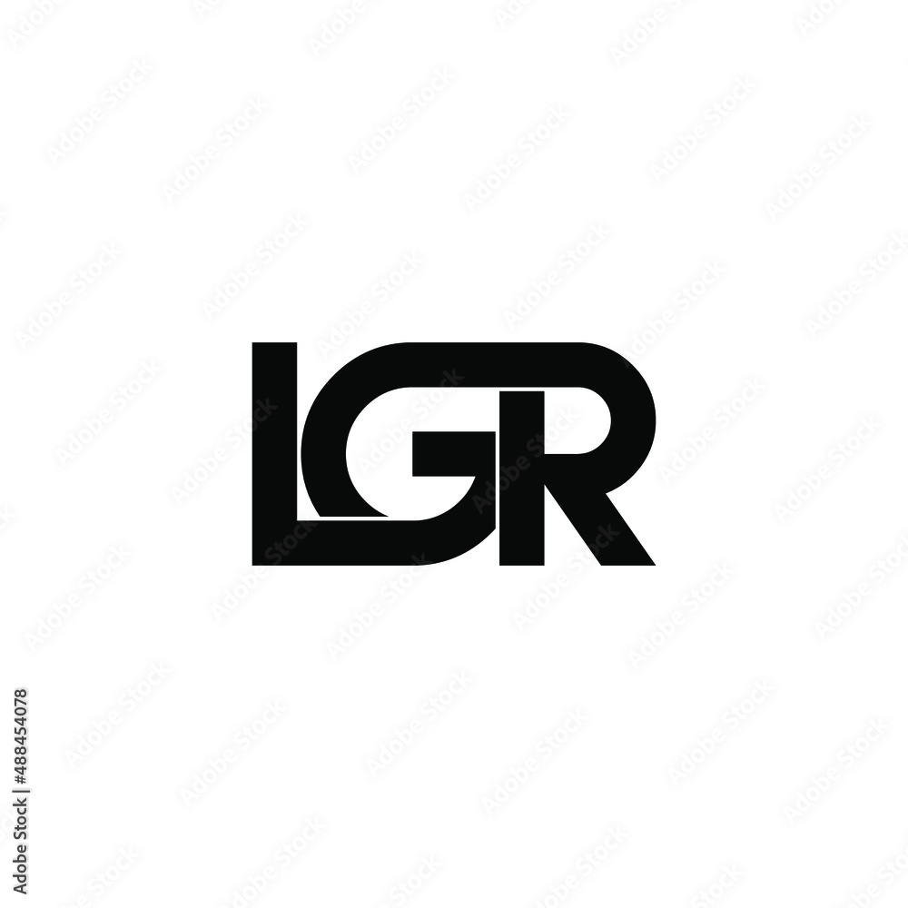 lgr letter original monogram logo design lgr letter original monogram logo design