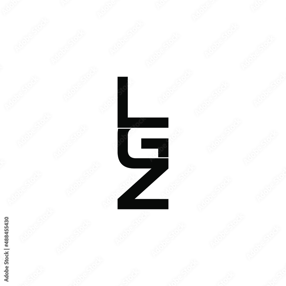 lgz letter original monogram logo design lgz letter original monogram logo design