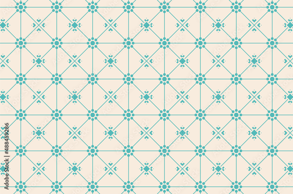 Fototapeta premium flat abstract line pattern design