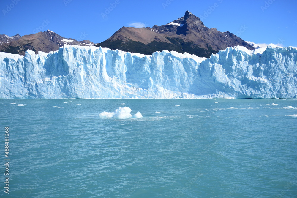 Glacier Perito Moreno Iceberg Lake Landscape Patagonia Mountain view Argentina South