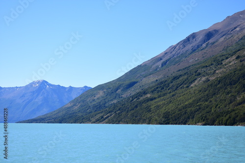 Glacier Perito Moreno Iceberg Lake Landscape Patagonia Mountain view Argentina South